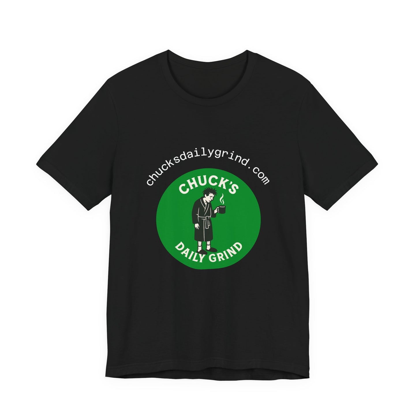 Chuck's Daily Greens Unisex Tee - Fun Graphic T-Shirt for Plant Lovers