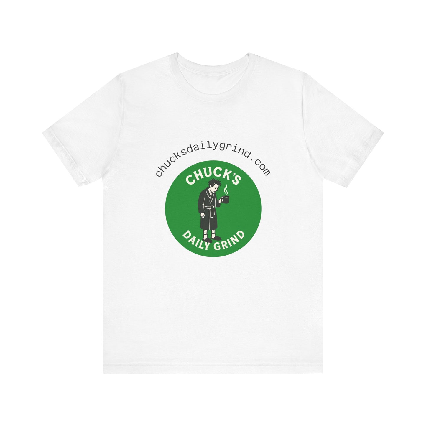 Chuck's Daily Greens Unisex Tee - Fun Graphic T-Shirt for Plant Lovers